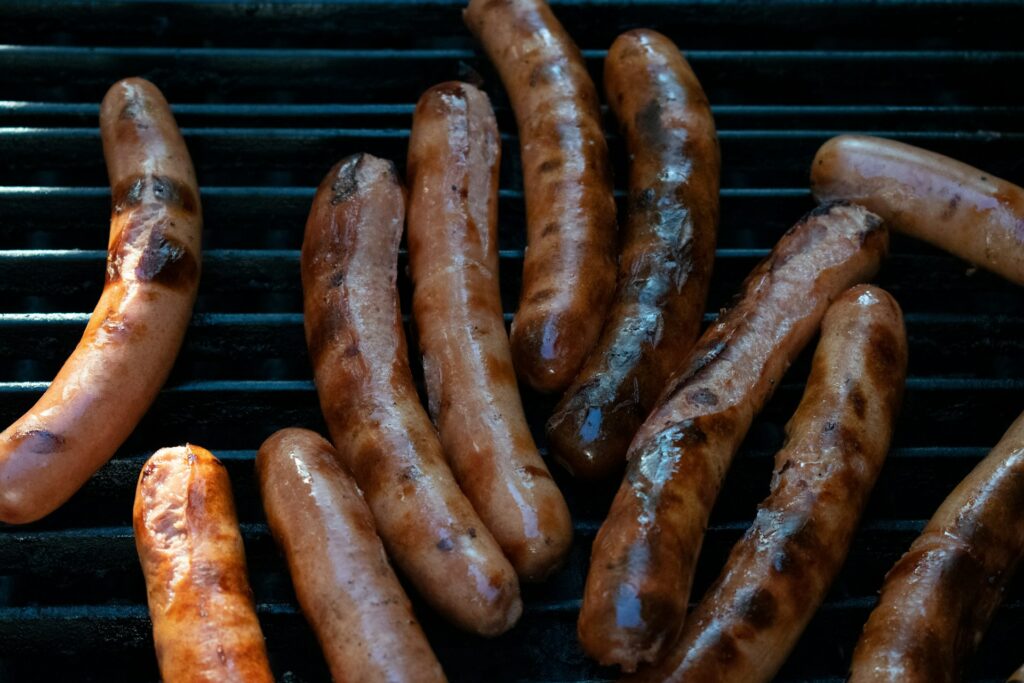 Hot Dog Grilling
