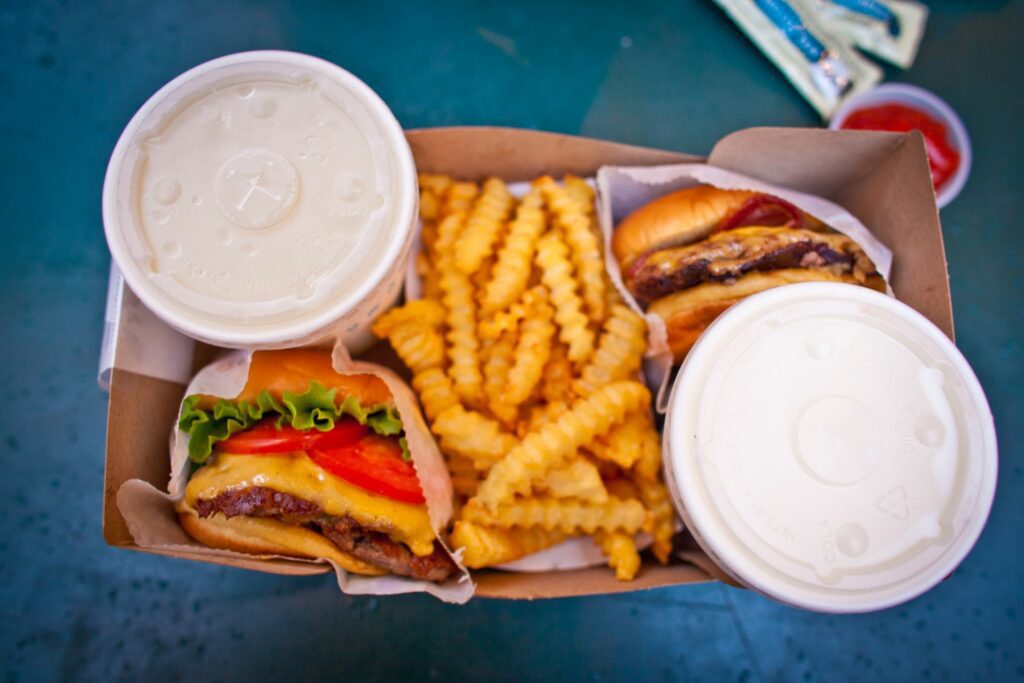 Burgers, Fries, and Shakes